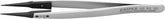 KNIPEX Tools 92 81 02 Premium Stainless Steel Gripping Tweezers-Pointed Tips, 5-1/4"