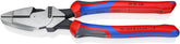 KNIPEX Tools - High Leverage Lineman's, New England Head, Multi-Component (902240), 9-1/4 inches