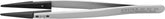 KNIPEX Tools 92 81 04 Premium Stainless Steel Gripping Tweezers-Replaceable Tips, 5-1/4"