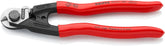 KNIPEX 95 61 190 SBA Wire Rope Cutters | wire-cutters