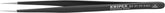 KNIPEX Tools 92 21 03 ESD Stainless Steel Gripping Tweezers-Needle-Point Tips-ESD, 5-1/2"