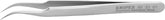 KNIPEX Tools 92 31 01 Premium Stainless Steel Gripping Tweezers-45°Angled-Needle-Point Tips, 4-3/4"
