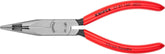 KNIPEX Tools - Long Nose Center Cutting Pliers, Telephone Style (2701160), 6.25