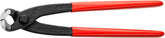 KNIPEX Tools - Concreters' Nippers, Plastic Coated (9901220), 8-3/4 inches