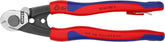 KNIPEX - 95 62 190 T BKA Tools - Wire Rope Cutters, Multi-Component, Tethered Attachment (9562190TBKA)