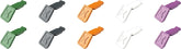 KNIPEX Tools 00 61 10 02 SBA 10 Pc KNIPEXTEND ColorCode Clips (Green, Dark Gray, Orange, White, Violet)