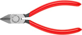 KNIPEX Tools - Electronics Diagonal Cutters (7681125), Red