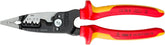 KNIPEX Tools 13 78 8 SBA Forged Wire Stripper 20-10 AWG-1000V Insulated, 8"