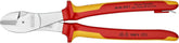 KNIPEX Tools 74 06 250 T High Leverage Diagonal Cutters-1000V Insulated-Tethered Attachment, 10"