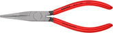 KNIPEX Tools - Long Nose Pliers Without Cutter, Flat Tips (3841190)