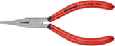KNIPEX Tools - Flat Nose Pliers With Cutter (2301140), 5.5