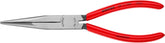 KNIPEX Tools - Long Nose Pliers Without Cutter (3811200) Red, 8 inches