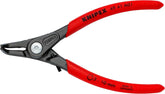 KNIPEX Tools 5" Precision External Circlip Pliers w/ Bent Tips, Plastic Grip (4941A01)