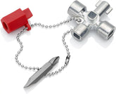KNIPEX - 00 11 02 Tools - Universal Control Cabinet Key (1102)