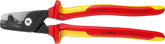 KNIPEX Tools 95 18 225 US StepCut® XL Cable Shears-1000V Insulated, 9"