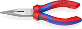 KNIPEX - Long Nose Pliers w/Cutter, Multi-Component (25 02 160),6-1/4 inches