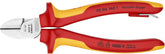 KNIPEX Tools 70 06 160 T Diagonal Cutters-1000V Insulated-Tethered Attachment, 6-1/4"