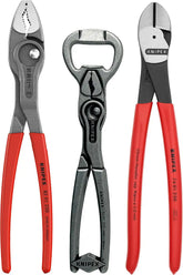 KNIPEX Tools 9K 00 80 188 US 3 Pc Summer Gift Set with Free 7" Bottle Opener