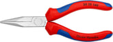 KNIPEX 30 25 140 Comfort Grip Half Round Tips Long Nose Pliers