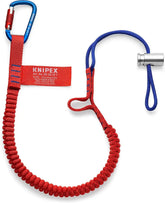 KNIPEX Tools 00 50 12 T BKA Tool Tethering Lanyard with Captive Eye Carabiner up to 13 lbs.