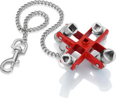 KNIPEX 00 11 06 Universal Control Cabinet Key, Red