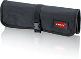 KNIPEX Tools 00 19 56 LE 4 Pocket Roll-up Tool Bag, Empty, 11"
