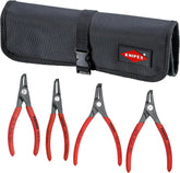Knipex Tools 9K 00 80 20 US Precision Circlip Snap-Ring Pliers Set (4 Piece)