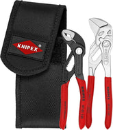 KNIPEX 00 20 72 V01 Mini Pliers in Belt Pouch, Red, 2-Piece | pliers