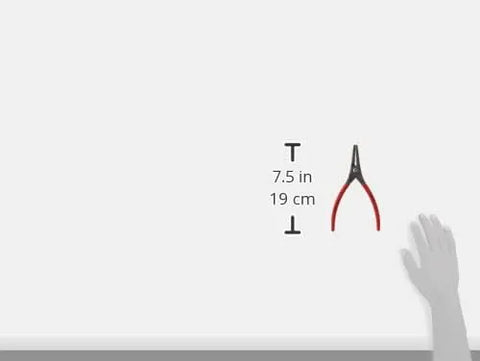 KNIPEX 00 20 03 SB 4 Piece Precision Circlip Snap-Ring Pliers Set