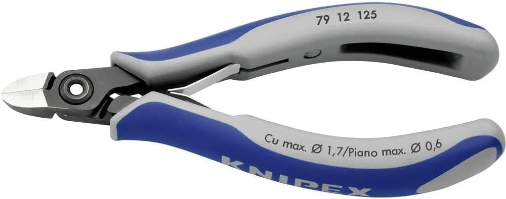 KNIPEX Tools - Precision Electronics Diagonal Cutter, Multi-Component (7912125)