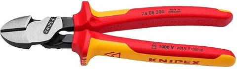 KNIPEX 989830US 10 -Piece 1000V Insulated Pliers, Cutters, and Screwdriver Industrial Tool Set (9K989830US)