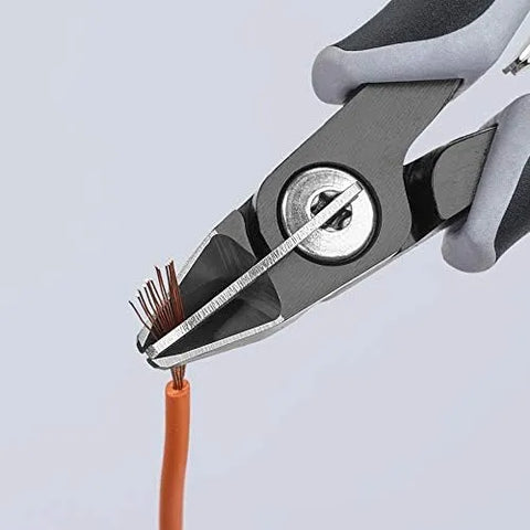 KNIPEX Tools 79 52 125 ESD Precision Electronics Diagonal Cutters, 5-Inch