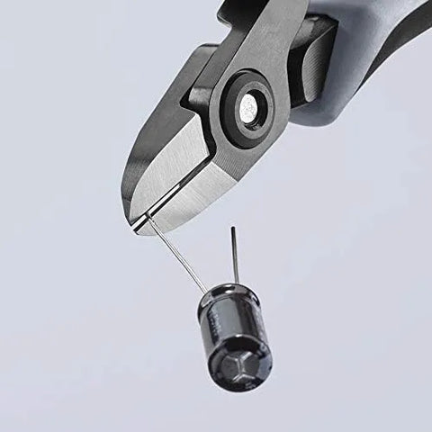 KNIPEX Tools 79 02 125 ESD Precision Electronics Diagonal Cutters, 5-Inch