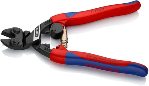 KNIPEX 7122200 Comfort Grip Angled High Leverage Cobolt Cut