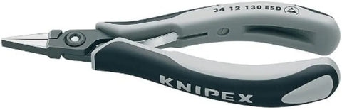 KNIPEX Tools 34 12 130 ESD Precision Electronics Gripping Pliers, 5.25-Inch