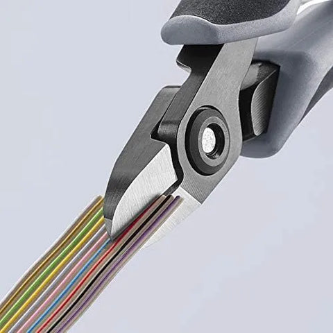 KNIPEX Tools 79 02 125 ESD Precision Electronics Diagonal Cutters, 5-Inch