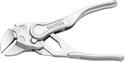 KNIPEX Tools 86 04 100 Pliers Wrench XS, 4", Silver | bike-hand-tools