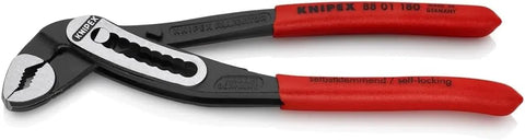 KNIPEX Tools 8801180 7-Inch Alligator Pliers, Black/Red