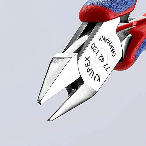 KNIPEX Tools 5-1/4" Electronics Diagonal Cutter, Ergonomic Grip (7742130)