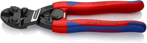 KNIPEX 7122200 Comfort Grip Angled High Leverage Cobolt Cut