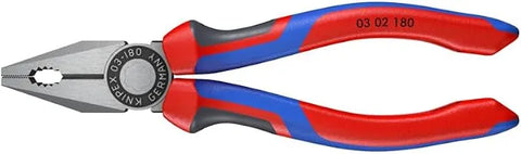 KNIPEX 03 02 180 Comfort Grip Combination Pliers, 7.25-Inch