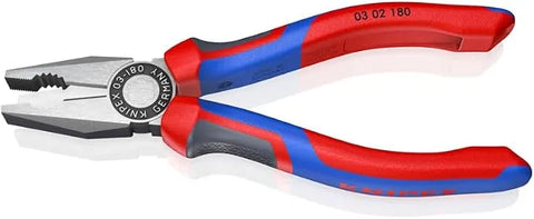 KNIPEX 03 02 180 Comfort Grip Combination Pliers, 7.25-Inch