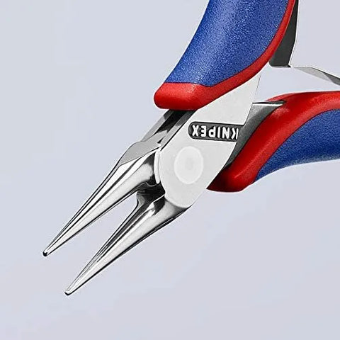 KNIPEX Electronics Pliers-Round Tips, Black
