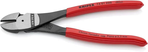 KNIPEX Tools 74 01 200 SBA 8-Inch High Leverage Diagonal Cutters | side-cutting-pliers