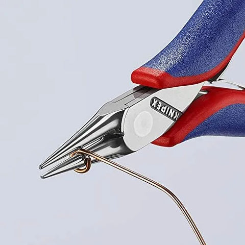 KNIPEX Electronics Pliers-Round Tips, Black