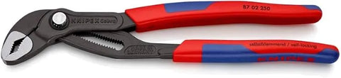 KNIPEX - Cobra Water Pump Pliers, Multi-Component (87 02 250),10 inches