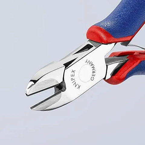 KNIPEX Tools 77 02 135 H Electronics Diagonal Cutters, Carbide Cutting Edges, 5.25-Inch
