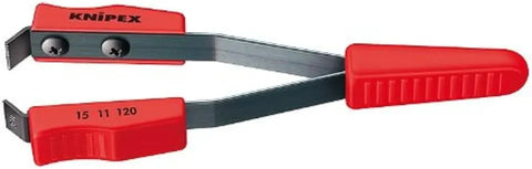 KNIPEX Tools - Coated-Wire Stripping Tweezers (1511120), 4.75
