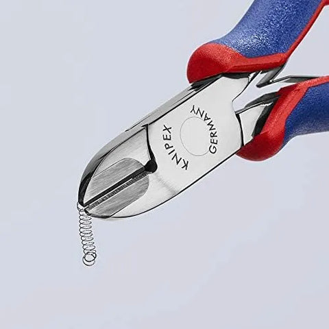 KNIPEX Tools 77 02 135 H Electronics Diagonal Cutters, Carbide Cutting Edges, 5.25-Inch