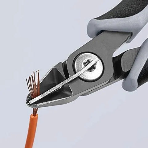 KNIPEX Tools 79 62 125 ESD Precision Electronics Diagonal Cutters, 5-Inch